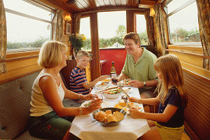 a boating holiday canal boat